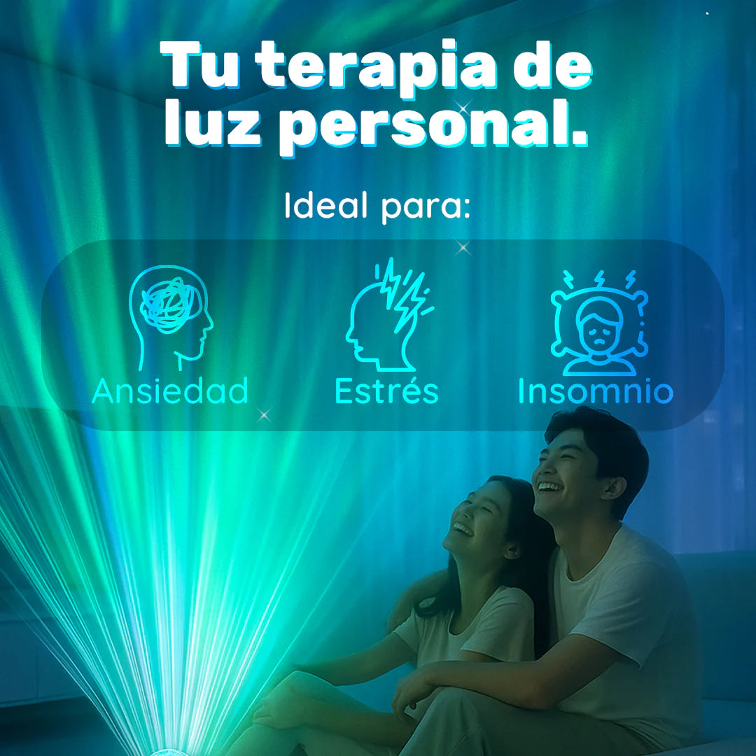 SkyPearl™ – Lámpara Concha Aurora Boreal